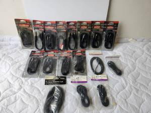 lot 214 image: Selection of audio cables