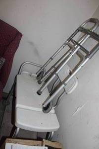 lot 27 image: Shower Bench and Walker