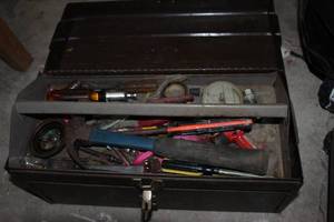lot 31 image: Tool Box and Contents