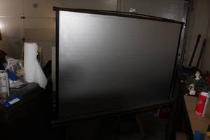 lot 50 image: Vintage Projector Screen, no rips or tears