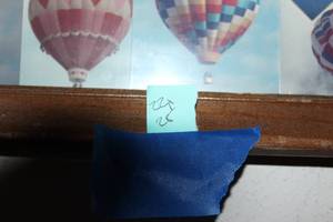 lot 123 image: Quantity of Framed Hot Air Balloon Photos
