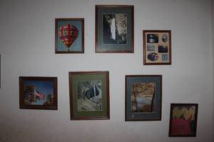 lot 124 image: Misc. Framed Scenery Photos