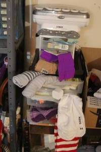 lot 156 image: Generous Amount of Socks Various Lengths and Multiple Pair of Siren Socks With Plug