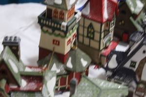 lot 189 image: Vintage Studio 56 Hand Painted Porcelain Christmas Village Piece