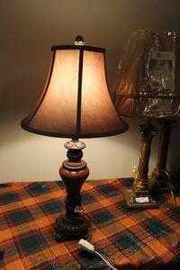 lot 335 image: Lamp and Shade, Works