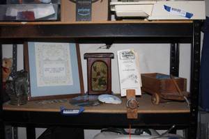 lot 161 image: Home Decor, Including a Texas Nutshell Crusher and other items as shown in Pictures