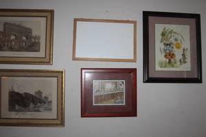 lot 170 image: Wall Art as shown in pictures, Lith print of George Buckett 1963