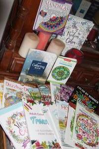 lot 266 image: Misc Adult Coloring Books