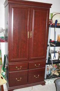 lot 309 image: TV Armoire 234x20x72