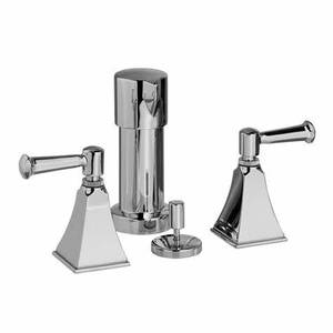 lot 7 image: BIG $$$ ITEM - Memoirs Stately Vertical Spray Bidet Faucet With Deco Lever Handles MODEL 470-4V-CP (OVER $1000)