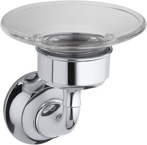 lot 16 image: NEWSEALED - KOHLER K-11280-CP Forte Traditional Soap Dish, Polished Chrome $$