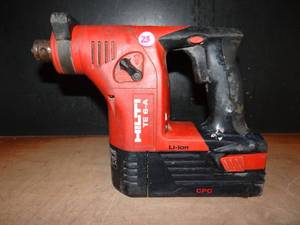 lot 23 image: Hilti TE 6-A Cordless Handheld Rotary Hammer Drill w36 v Battery - UNTESTED