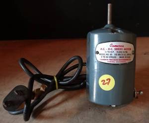 lot 27 image: CAMERON AC DC SERIES MOTOR 115 HP MODEL 65 - TESTEDWORKS