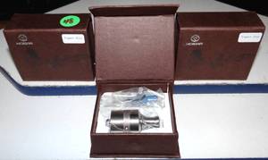 lot 48 image: NEW LOT OF 3 - HCOGAR Signet Star RDA Rebuildable Atomizer - Silver