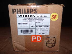 lot 58 image: NEWSEALED - Philips DLC Relay Dimmer 1 Circuit Plenum DCDPDI1S