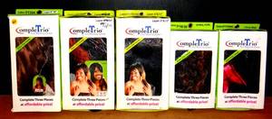 lot 60 image: NEW - ASSORTMENT OF COMPLE TRIO HAIR ACCESSORIES - ASSORTED COLORS