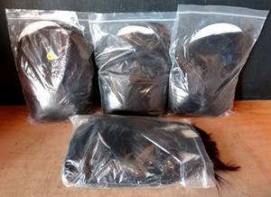 lot 61 image: ASSORTMENT OF HAIR PIECES AS SHOWN - ALL NEW