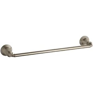 lot 64 image: Kohler Devonshire 18 Inch Towel Bar Model K-10550-BV - NEWOPEN BOX $$$