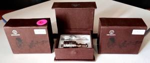 lot 70 image: NEW LOT OF 3 - Trident V2 RDA Rebuildable Atomizer - Silver