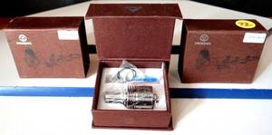 lot 72 image: NEW LOT OF 3 HCIGAR Striker RDA Atomizer - STAINLESS