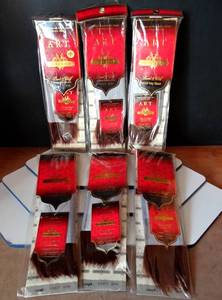 lot 76 image: NEW LORD & CLIFF - 9 SETS 10 SPECIAL YAKY HAIR EXTENTIONS (X$)
