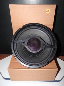 lot 103 image: NEW SET OF 2 - Quam Nichols 8 Coaxial Speaker 8 Ohm 20 Watts Rms Foam Edge Surround - 8C10FECOB $$$