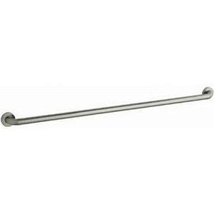 lot 106 image: NEW KOHLER K-14566-BS Contemporary 48-Inch Grab Bar Brushed Stainless $$