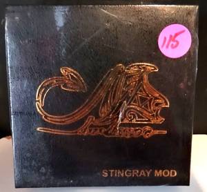 lot 115 image: NEWSEALED - Stingray Copper Black Mechanical Mech Mod Vape Kit 3 Tubes