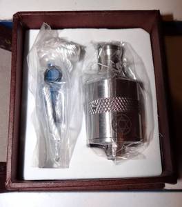 lot 117 image: Signet Star Style Rebuildable Dripping Atomizer - Stainless NIB