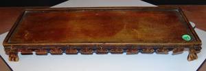 lot 123 image: 18 INCH KNICK KNACK METAL TABLE DISPLAY