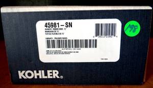lot 198 image: NEWSEALED - Kohler Awaken 72 Ribbon Hand Shower Hose Model 45981-SN