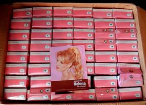 lot 200 image: BIG $ SELLERS CASE - LORD & CLIFF THINK PINK HELENA CLIP IN PONYTAIL ASSORTMENT OF COLORS (47x$)