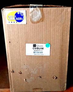 lot 214 image: NEW CASE OF 6 - Quam C5BUW C5 Series Ceiling Speaker 8 $$$