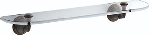 lot 218 image: KOHLER K-10563-2BZ Devonshire Glass Shelf, Oil Rubbed Bronze - NIB