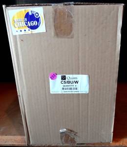 lot 233 image: NEW CASE OF 6 - Quam C5BUW C5 Series Ceiling Speaker 8 $$$