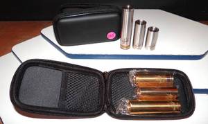 lot 235 image: Caravela Style Mechanical Mod Full Kit  - 1 SILVER, 1 GOLD SET (2X$)