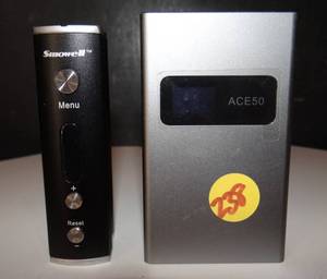 lot 238 image: DVP 50 Smowell Dvp 50 Box Mod 50w Electronic Cigarette & E Cigarette Variable Wattage Ace 50 Mod