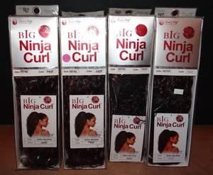 lot 278 image: NEW LOT OF 4 - LORD & CLIFF BIG NINJA CURL COLOR F427 (4X$)