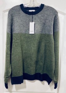lot 42 image: New Goodfellow & Co Mens Size Large Standard Fit Crewneck Pullover Sweater #77K95 - Olive