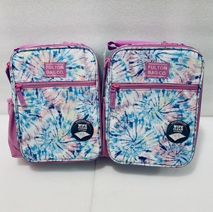 lot 390 image: Lot of 2 - New Fulton Bag Co. Insulated Lunch Bag #9-67064-68-01 - Purple