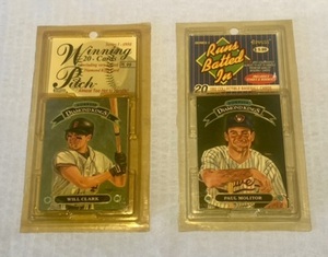 lot 20 image: 1992 Dunruss Winning Pitch Diamond Kings Series 1 20 Cards and 1992 Donruss Diamond Kings Series 1 Runs Batted In 20 Cards both in original package