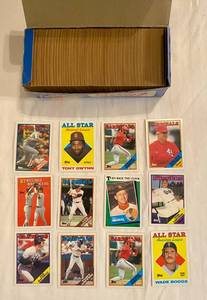 lot 74 image: Topps 500 Count 1988 Baseball Cards see pictures for sample of players included