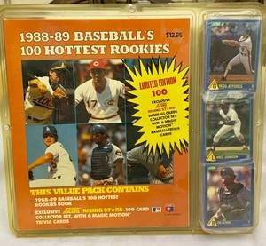 lot 86 image: 1988-89 Baseballs Hottest Rookies Collector Set (sealed & unopened(