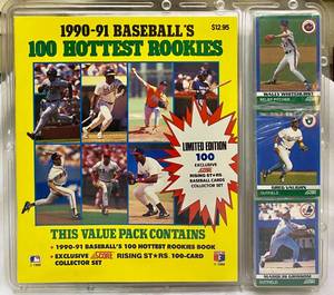 lot 90 image: 1990-91 Baseballs Hottest Rookies Collectors Set (sealed & unopened)