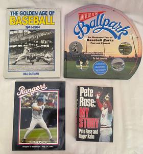 lot 116 image: Collection of Baseball Books