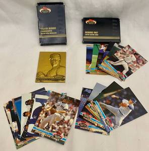 lot 121 image: Nolan Ryan 1991 Stadium Club Charter Member Medallion and Members Only Topps Limited Ed Cards (20)