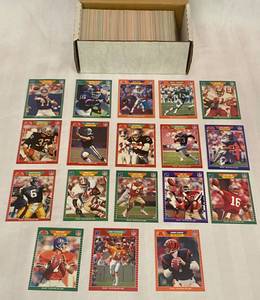 lot 152 image: 1989 ProSet Series 1 Football Cards - including Boomer Esiason, Steve Largent, Jerry Rice and others