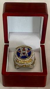 lot 163 image: Replica Houston Astros World Series Championship Ring