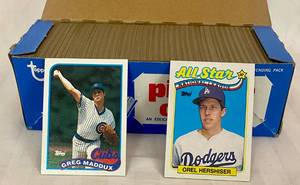 lot 167 image: 1989 Topps Baseball Picture Cards