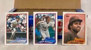 lot 170 image: 1989 Topps Baseball Picture Cards